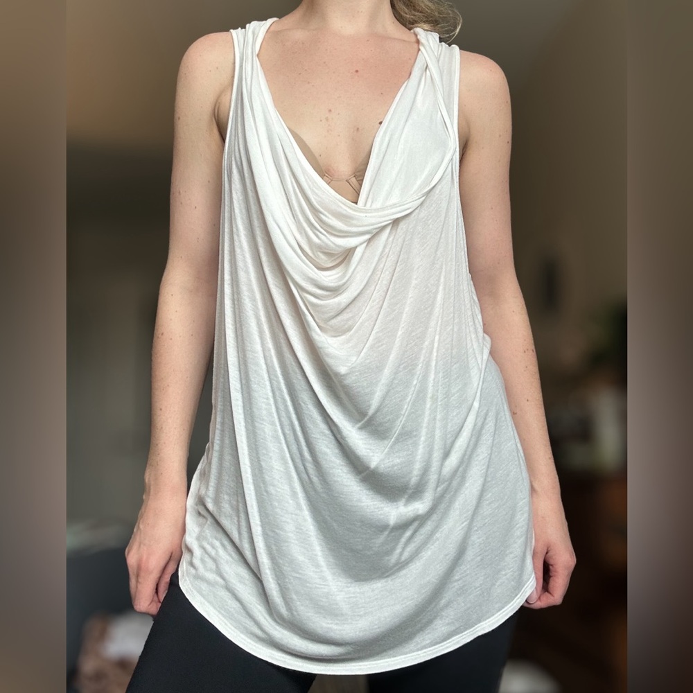 FREE PEOPLE sheer ivory coverup